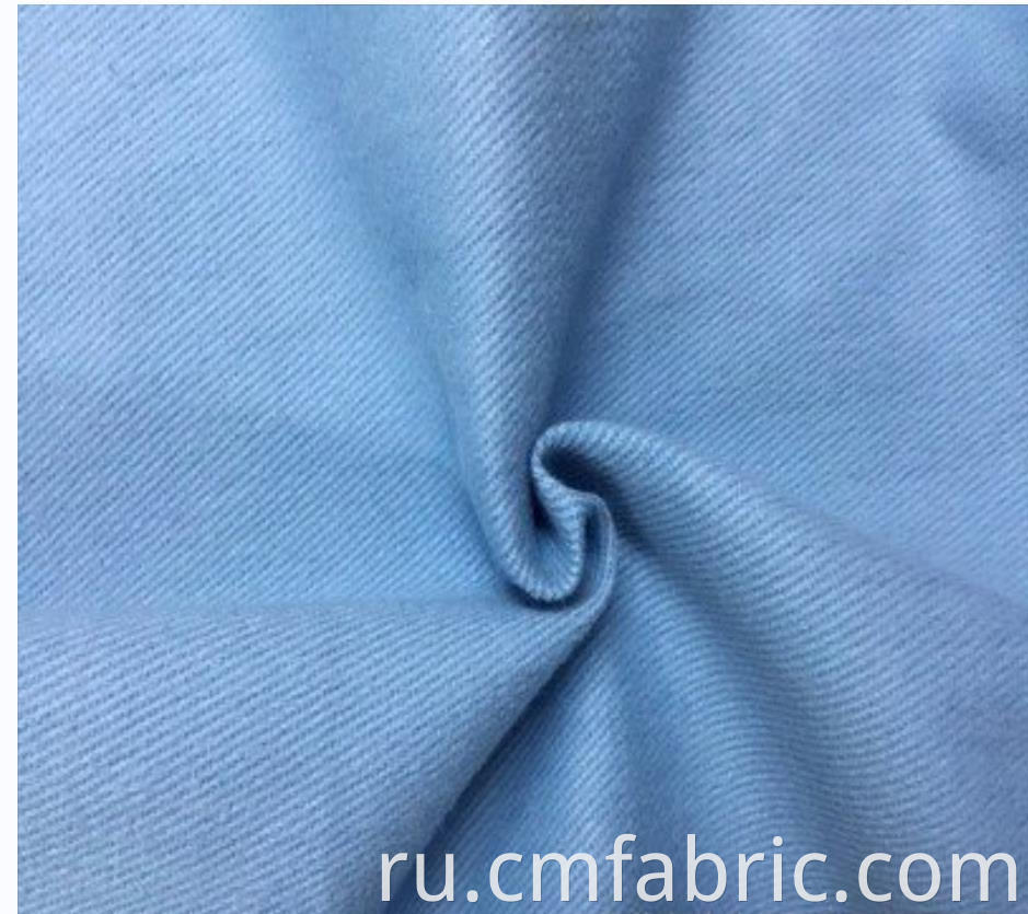LYOCELL COTTON TWILL PLAIN DYED FABRIC